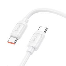 Кабель Hoco X115 Surpass Type-C to Type-C 240W 5A 1м white