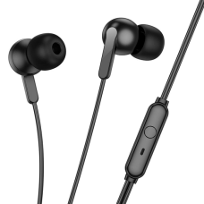 Навушники Hoco M124 3.5мм з мікрофоном black