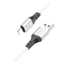 Кабель Hoco X86 USB-A to Lightning 12W 2.4A 1м white