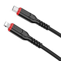 Кабель Hoco X59 Type-C to Lightning 27W 3A 1м black