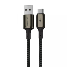 Кабель Proove Dense Metal USB-A to Type-C 12W 2.4A 1м black