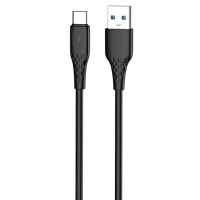 Кабель Proove GridLine USB-A to Type-C 15W 3A 1м black