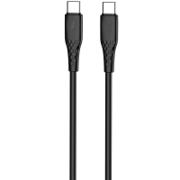 Кабель Proove GridLine Type-C to Type-C 60W 3A 1м black