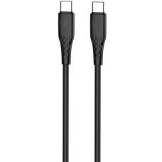 Кабель Proove GridLine Type-C to Type-C 60W 3A 1м black