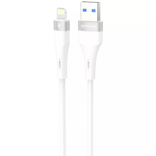 Кабель Proove Light Silicone Plus USB-A to Lightning 12W 2.4A 1м white