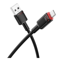 Кабель Borofone BX110 USB-A to Micro USB 12W 2.4A 1м black