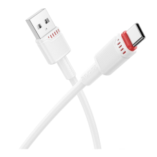 Кабель Borofone BX110 USB-A to Type-C 15W 3A 1м white