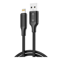 Кабель XO NB265 USB-A to Lightning 12W 2.4A 1м black