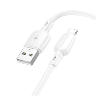 Кабель Borofone BX93 USB-A to Lightning 20W 2.4A 1м white