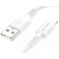 Кабель Borofone BX80 USB-A to Lightning 12W 2.4A 1м white