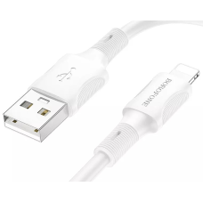 Кабель Borofone BX80 USB-A to Lightning 12W 2.4A 1м white