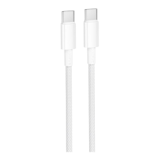 Кабель Borofone BX117 Type-C to Type-C 60W 3A 1м white