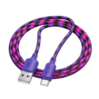 Кабель Hoco X116 Meridian USB-A to Type-C 15W 3A 1м purple