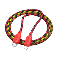 Кабель Hoco X116 Meridian Type-C to Lightning 27W 3A 1м red