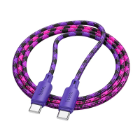 Кабель Hoco X116 Meridian Type-C to Type-C 60W 3A 1м purple