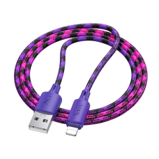 Кабель Hoco X116 Meridian USB-A to Lightning 12W 2.4A 1м purple