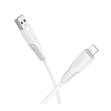 Кабель Borofone BX119 USB-A to Lightning 12W 2.4A 1м white