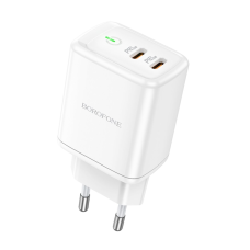 Зарядний пристрій Borofone BN9 35W 3A 2USB-C white