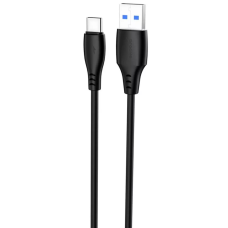 Кабель Proove Simple Silicone USB-A to Type-C 15W 3A 2м black