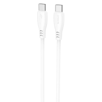 Кабель Proove Simple Silicone Type-C to Type-C 60W 3A 2м white
