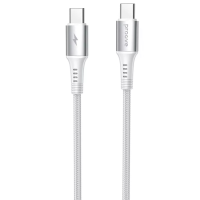 Кабель Proove WireX Type-C to Type-C 60W 3A 1м white