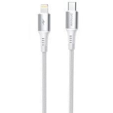 Кабель Proove WireX Type-C to Lightning 27W 3A 1м white