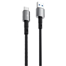 Кабель Proove Silicraft USB-A to Type-C 15W 3A 1м black
