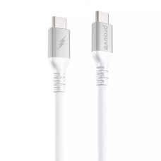 Кабель Proove ReGen Silicone Type-C to Type-C 60W 3A 1м white