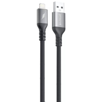 Кабель Proove ReGen Silicone USB-A to Lightning 12W 2.4A 1м black