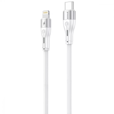 Кабель Proove Soft Silicone Type-C to Lightning 27W 3A 2м white