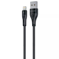 Кабель Proove Soft Silicone USB-A to Lightning 12W 2.4A 2м black