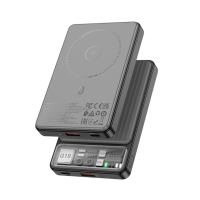 Power Bank Hoco Q18 Magnetic QC+PD 22.5W (10000 mAh) black