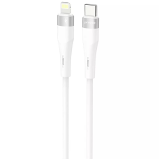 Кабель Proove Light Silicone Plus Type-C to Lightning 27W 3A 1м white