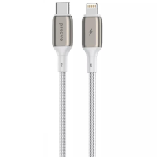 Кабель Proove Dense Metal Type-C to Lightning 27W 3A 2м white
