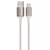 Кабель Proove Dense Metal USB-A to Type-C 12W 2.4A 2м white