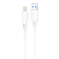 Кабель Proove Simple Silicone USB-A to Lightning 12W 2.4A 1м white