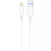 Кабель Proove Simple Silicone USB-A to Lightning 12W 2.4A 2м white