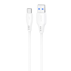 Кабель Proove Simple Silicone USB-A to Type-C 15W 3A 1м white