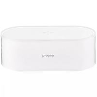 Бездротовий зарядний пристрій нічник Proove Glow (1200 mAh) white