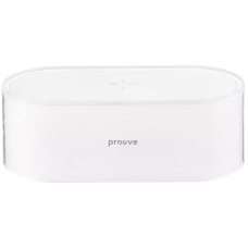 Бездротовий зарядний пристрій нічник Proove Glow (1200 mAh) white