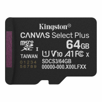 Карта пам'яті Kingston MicroSDXC Canvas Select Plus Gen3 100R A1 64Gb