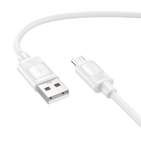 Кабель Hoco X122 USB-A to Micro USB 12W 2.4A 1м white