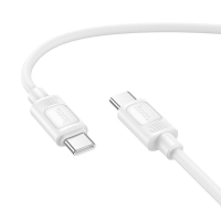 Кабель Hoco X122 Type-C to Type-C 60W 3A 1м white
