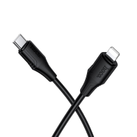 Кабель Hoco X124 Type-C to Lightning 27W 3A 1м black
