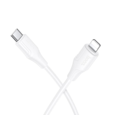 Кабель Hoco X124 Type-C to Lightning 27W 3A 1м white