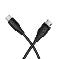 Кабель Hoco X124 Type-C to Type-C 60W 3A 1м black