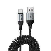 Кабель Hoco X121 USB-A to Type-C 15W 3A 1.5м black
