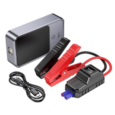 Power Bank Hoco QS7 800 A Jump Starter (10000 mAh) gray