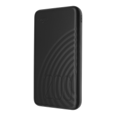 Power Bank Itel Star 200C 10.5W з кабелем 3в1 (20000 mAh) black