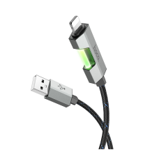 Кабель Hoco U123 USB-A to Lightning 12W 2.4A 1.2м black